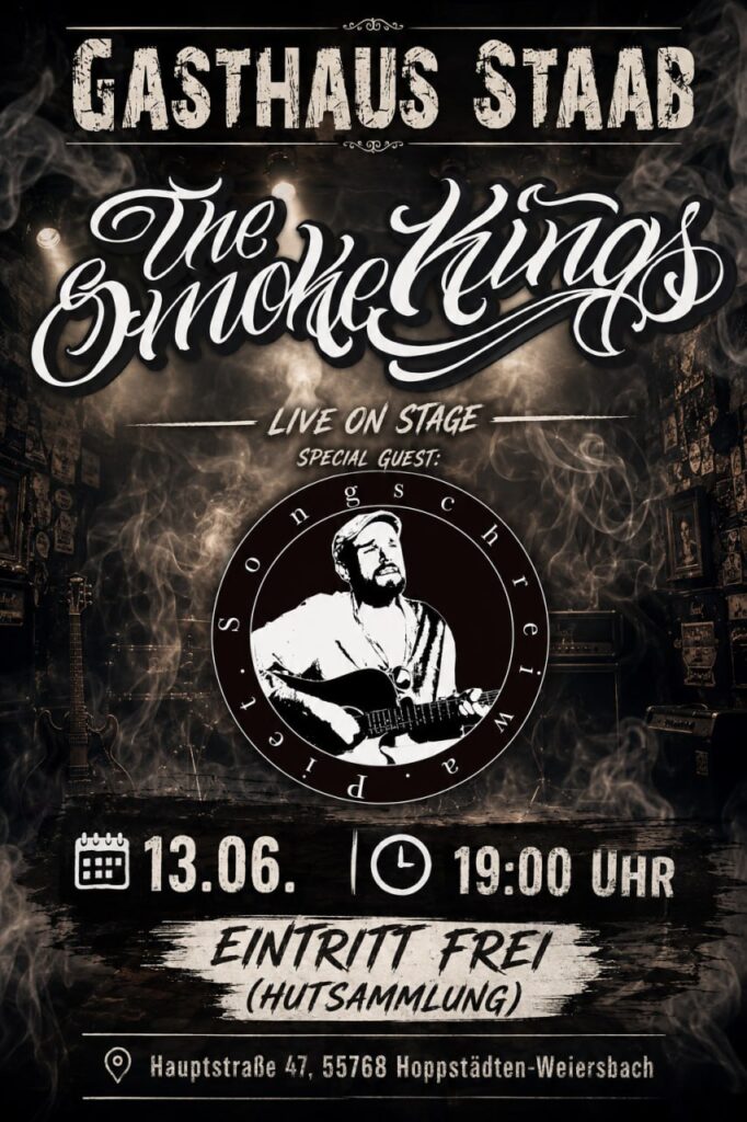 The Smoke kings im Gasthaus Staab